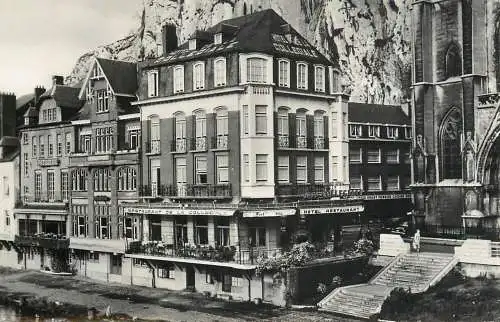 Postcard France Hotel de la Collegiale restaurant ler ordre
