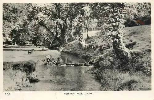Postcard United Kingdom England Louth Hubbards hills