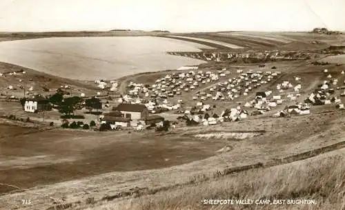 Postcard United Kingdom England Brighton Sheepcote Valley camp