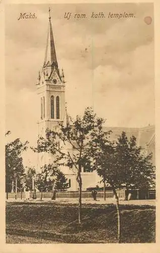 Hungary Mako Templom 1917