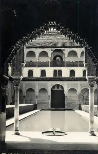 Spain postcard Granada Alhambra
