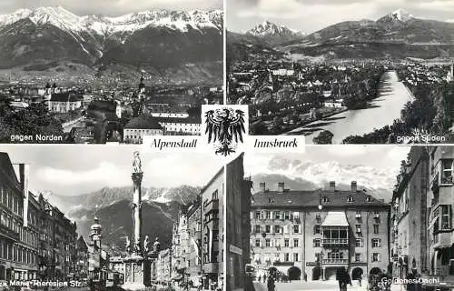 Austria postcard Innsbruck Alpenstadt