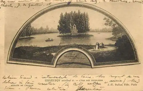France Abbaye de Chaalis L'Ile des Peupliers