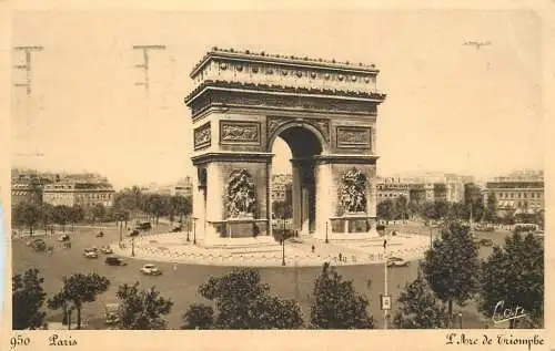 France Paris L'Arc de Triomphe