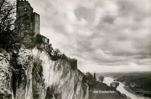 Germany postcard Hotel Restaurant auf dem Drachenfels