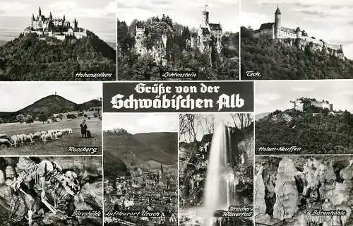 Germany postcard Barenhohle Karlshohe