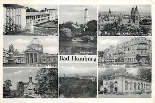 Germany postcard Bad Homburg