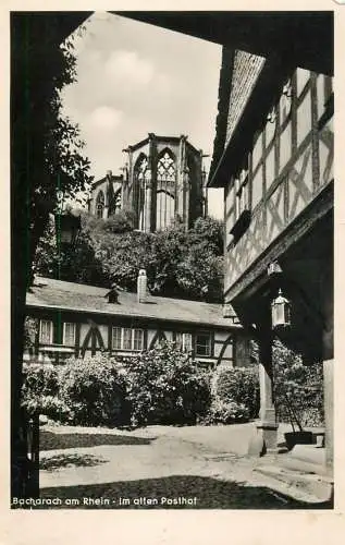 Germany postcard Bacharach am Rhein