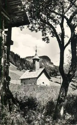 France postcard Haute Savoie le grand Bornand la chapelle des plans