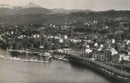 France postcard Haute Savoie Evian-les-Bains dent d'Oche