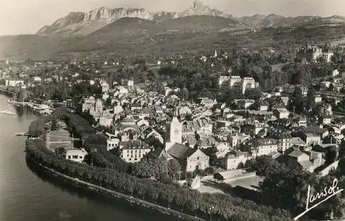 France postcard Haute Savoie Evian Memises et la Dent d'Oche