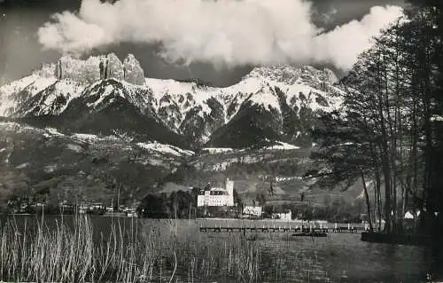 France postcard Haute Savoie lac d'Annecy