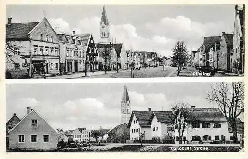 Germany Pilsting & Landauer strasse multi view