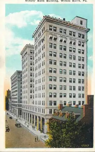 USA Wilkes-Barre PA Miners' Bank Building