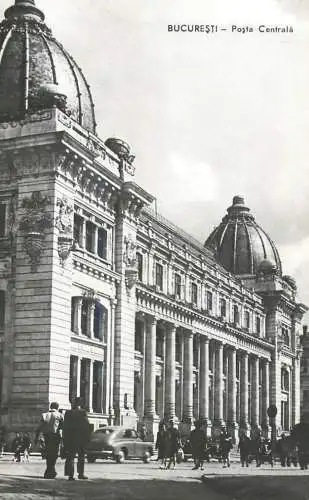 Romania Posta Centrala vedere din Bucuresti