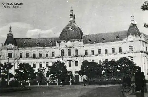 Romania Brasov/Orasul Stalin Palatul Justitiei