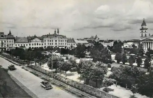 Romania Satu Mare vedere din Piata Libertatii