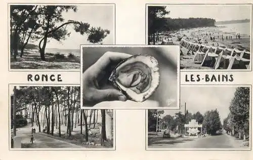 France postcard Ronce les bains