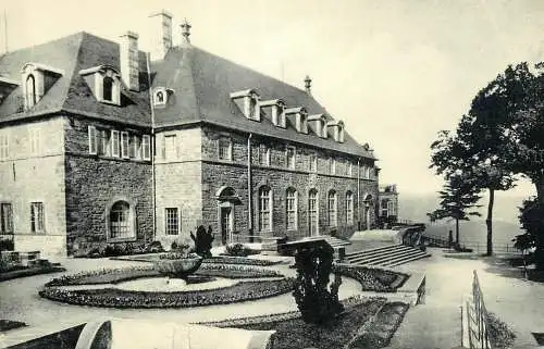 France postcard MOnt Ste Odile terasse du Couvent