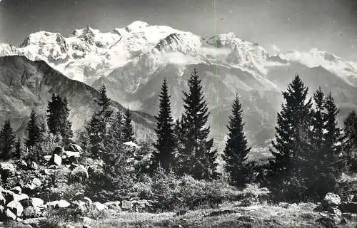 France postcard au pays du Mont Blanc sa majeste