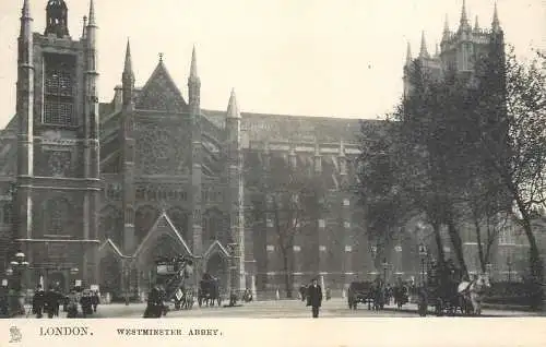 United Kingdom postcard England London Westminster Abbey