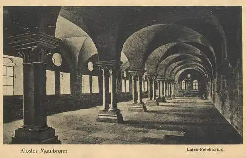 Germany postcard kloster Maulbronn