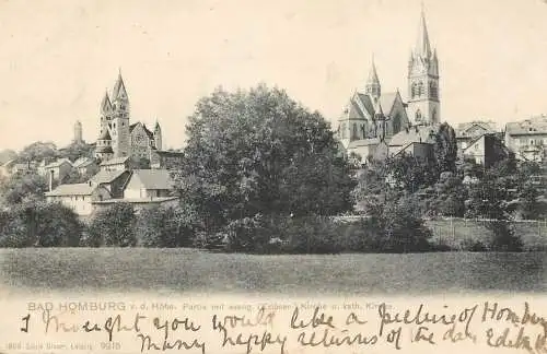 Germany postcard Bad Homburg v.d. Hohe