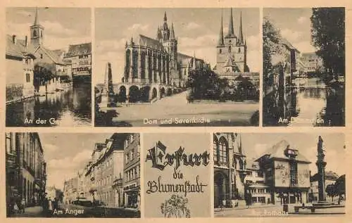 Germany postcard Erfurt