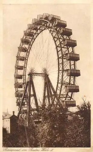 Austria postcard Wien Prater Riesenrad
