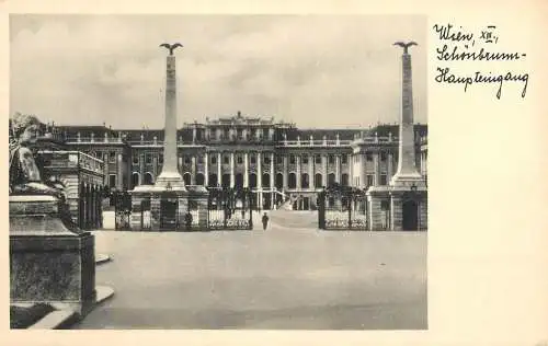 Austria postcard Vienna Schönbrunn Palace