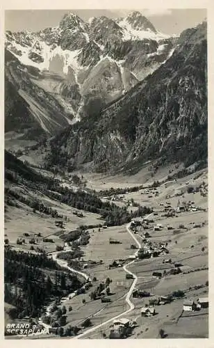 Austria postcard Brand Scesaplana