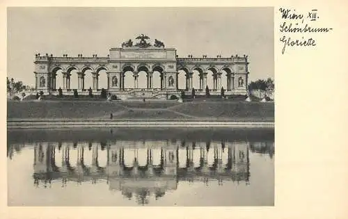 Austria postcard Wien Schönbrunn Palace