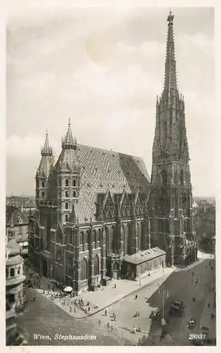 Austria postcard Wien Stephansplatz
