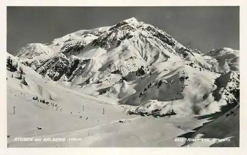 Austria postcard Stuben am Arlberg