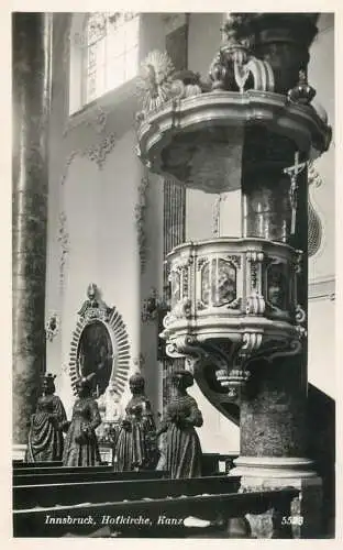 Austria postcard Innsbruck Hofkirche