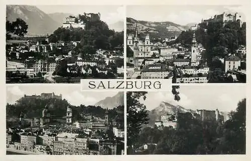 Austria postcard Salzburg