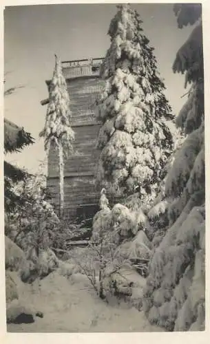 Austria postcard winter scene