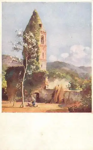 Italia postcard Rapallo Valle Christi
