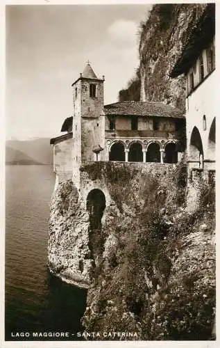 Italia postcard Lago Maggiore Santa Caterina