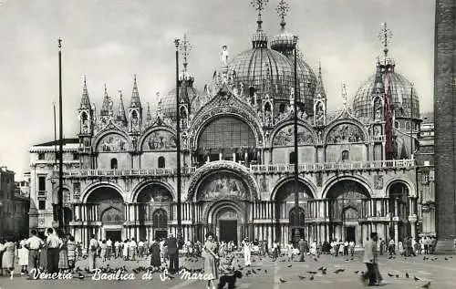 Italia postcard Venice Basilica di S. Marco