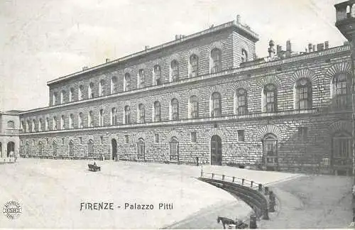 Italia postcard Florence Palazzo Pitti