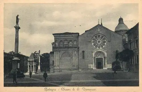Italia postcard Bologna chiesa di S. Domenico
