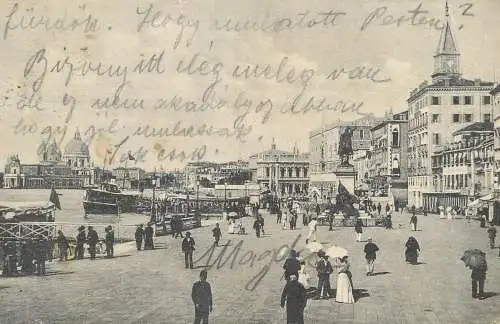Italia postcard Venice Riva degli Schiavoni
