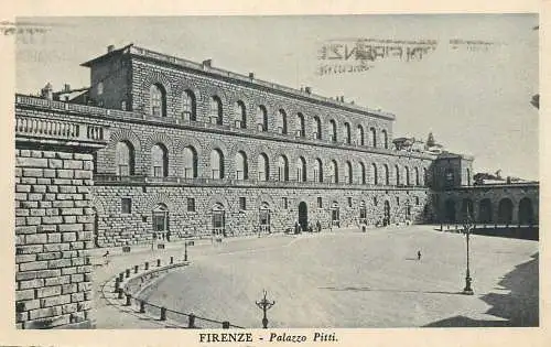 Italia postcard Florence Palazzo Pitti