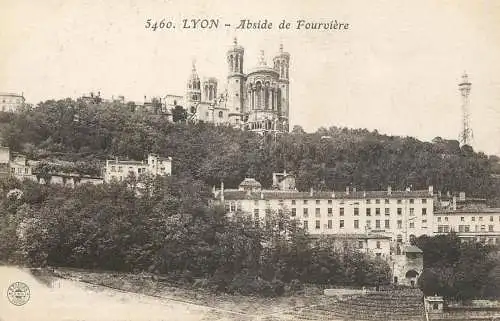 Cpa France Lyon Quai de Serin