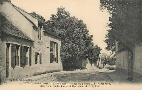 Cpa France Seine et Marne > Barbizon atelier du peintre