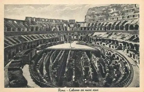 Postcard Italy Rome Colosseum