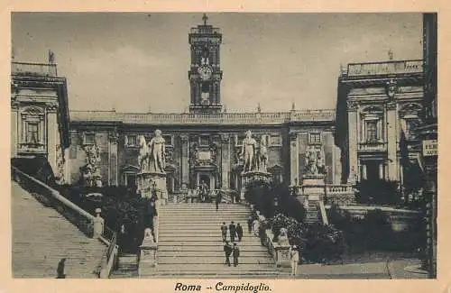 Postcard Italy Rome Campidoglio
