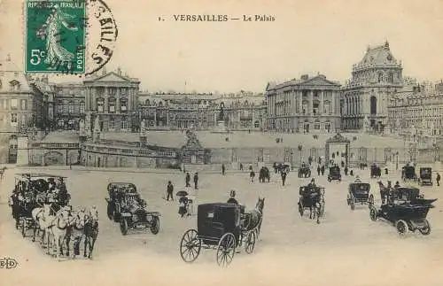 Postcard France Yvelines  Versailles (Château)