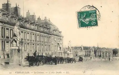 Postcard France Yvelines Versailles (Château)